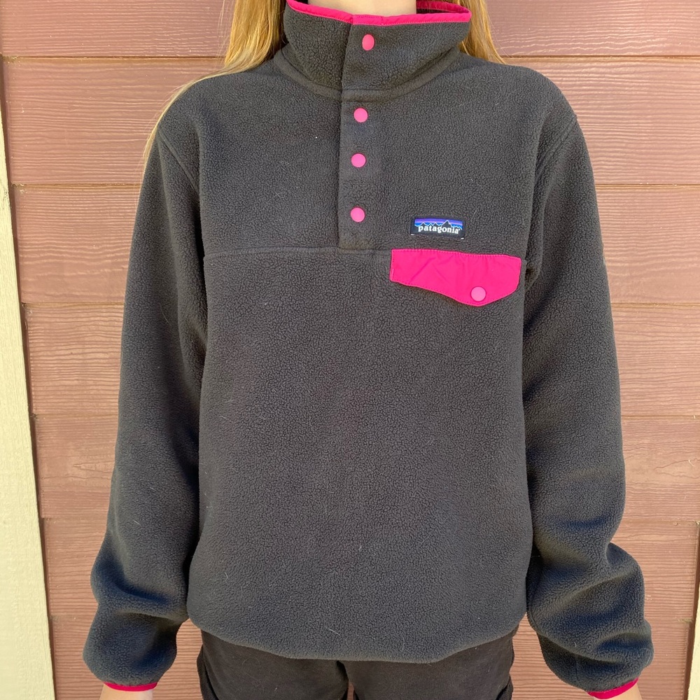 Patagonia quarter button pullover!